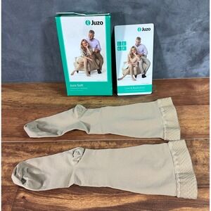 Juzo Soft 2000 Compression Stockings 15-20 mmHg Knee High Size II Beige 21910